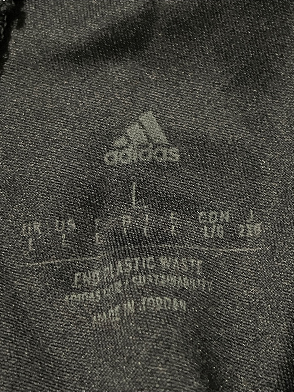 Adidas Mens L 2 Pack Shorts Black Navy Climalite Aeroready 3 Stripe EUC - Picture 7 of 16